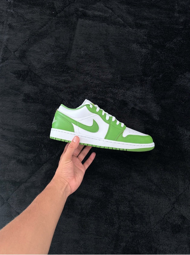Jordan 1 Low Green/White