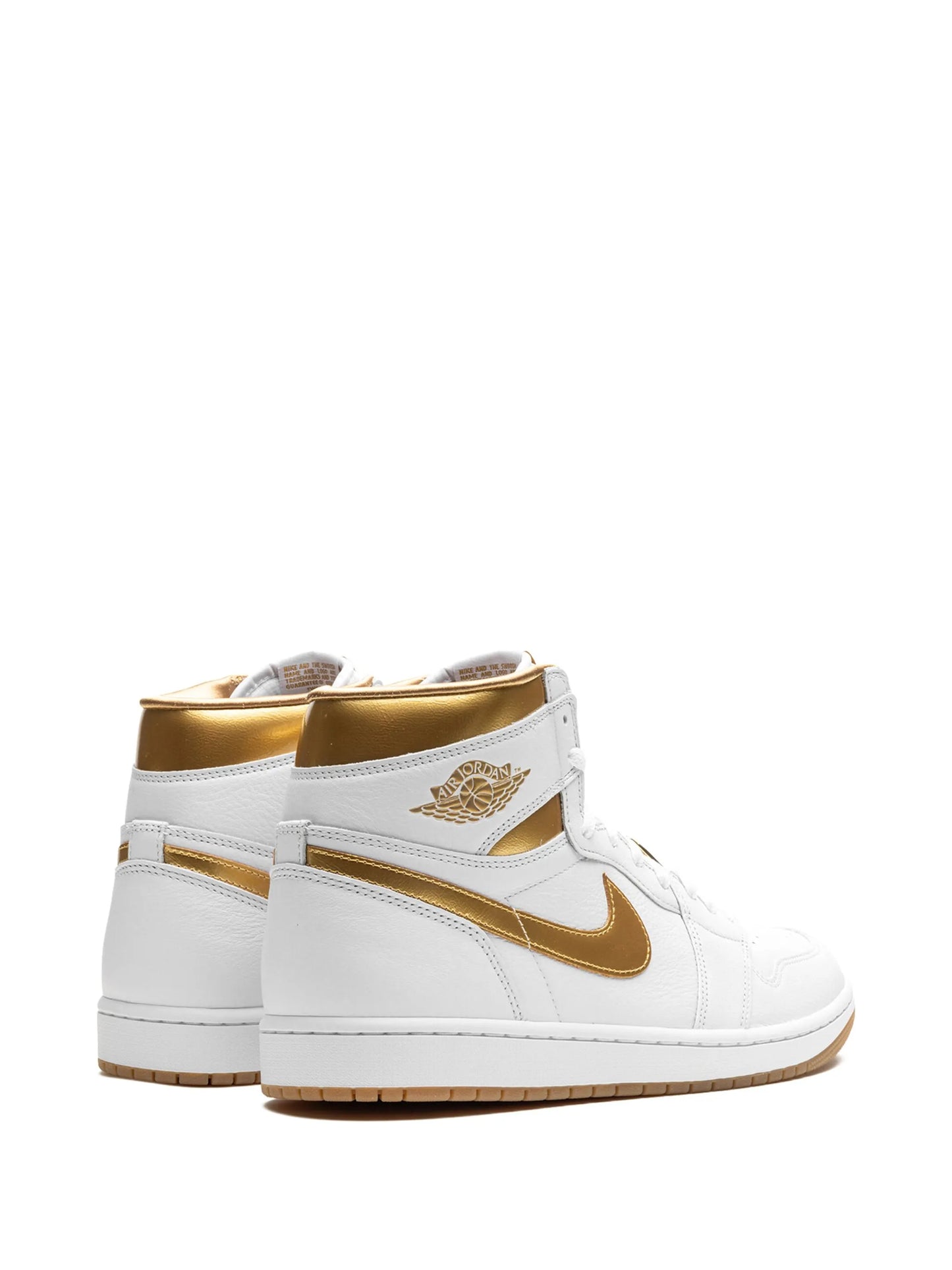 Jordan 1 High White And Gold