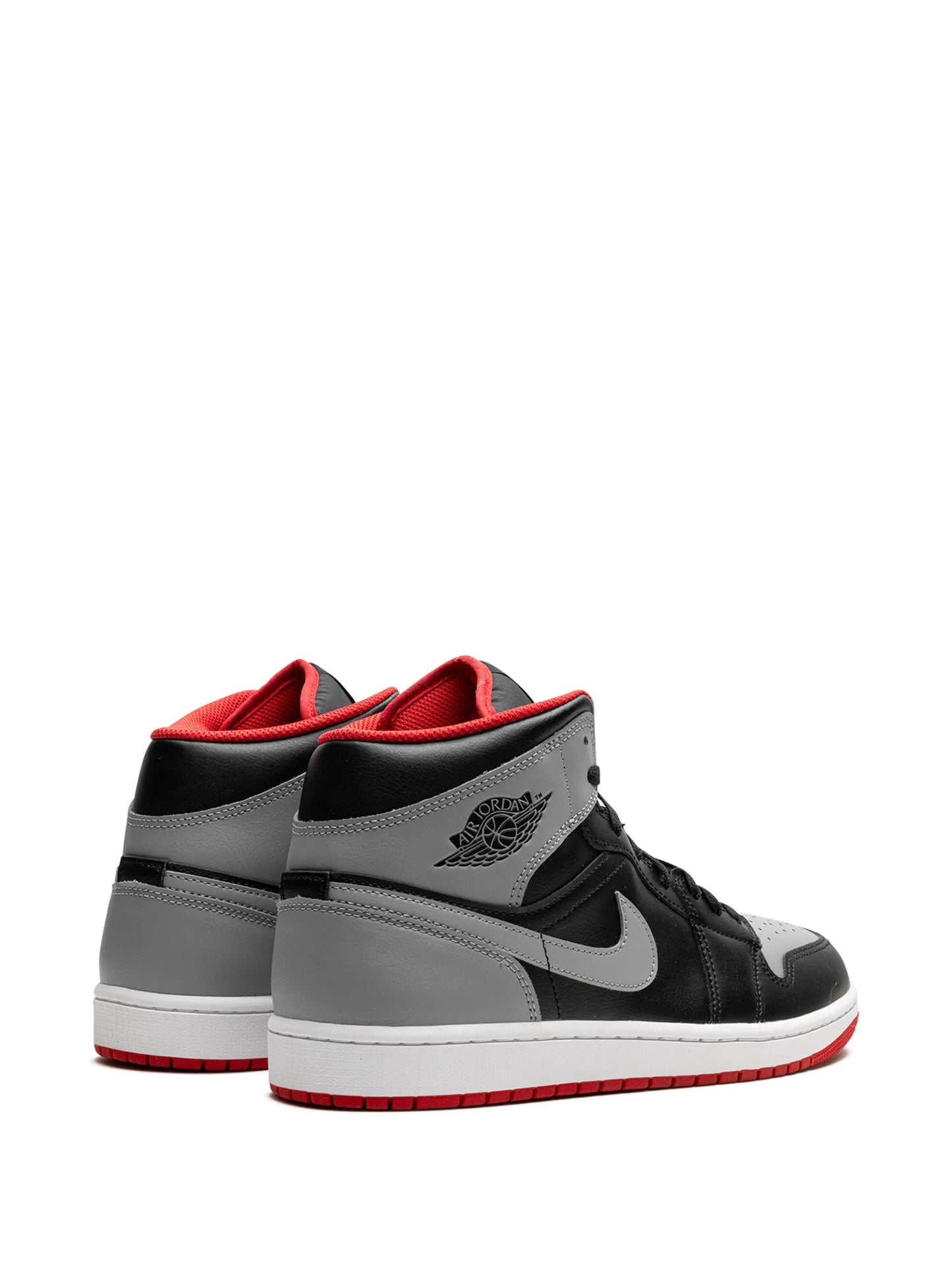 Jordan 1 Mid Black and Red