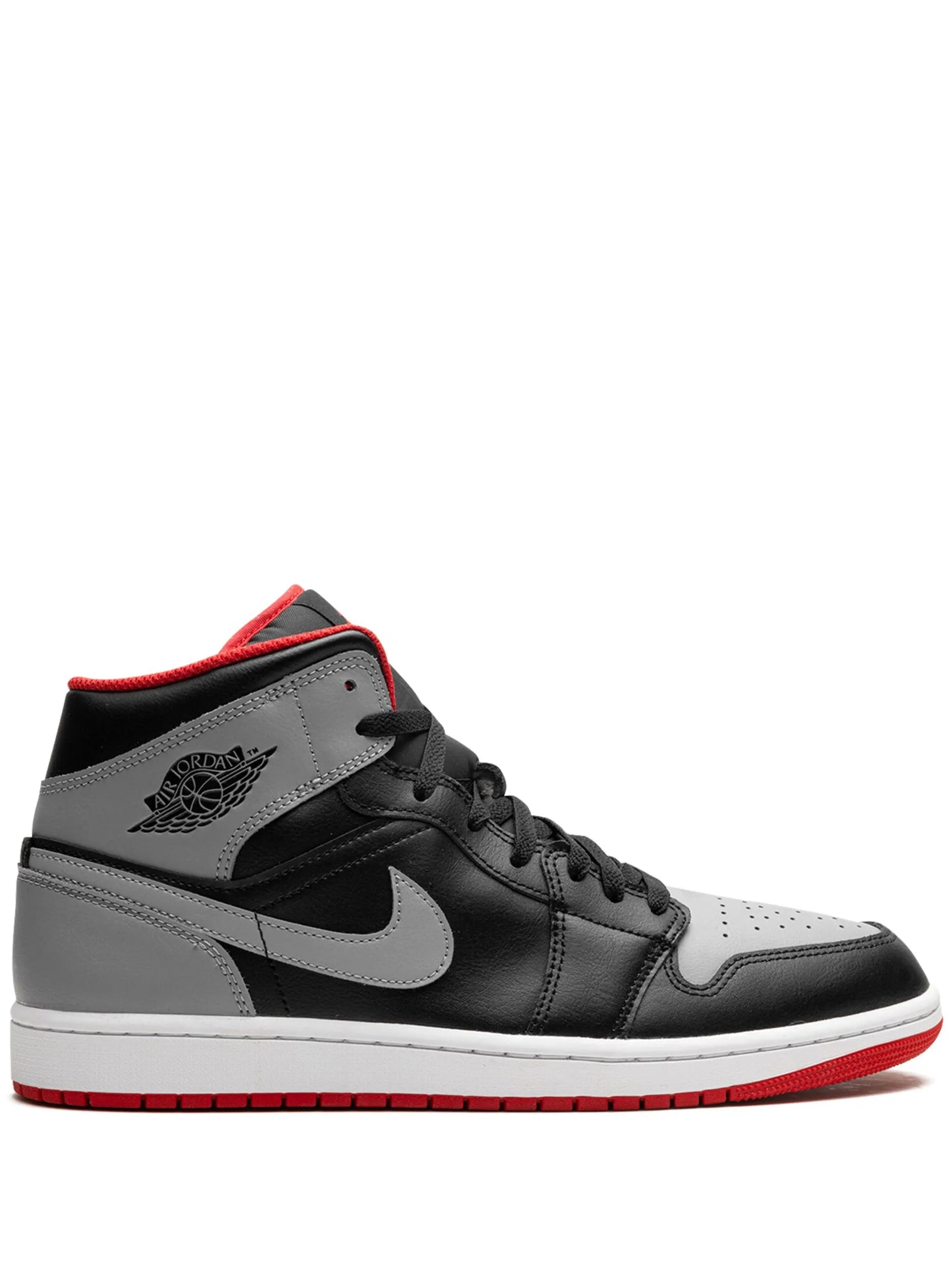 Jordan 1 Mid Black and Red