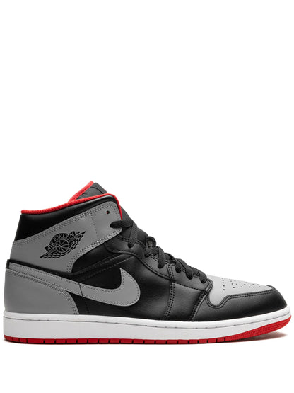 Jordan 1 Mid Black and Red