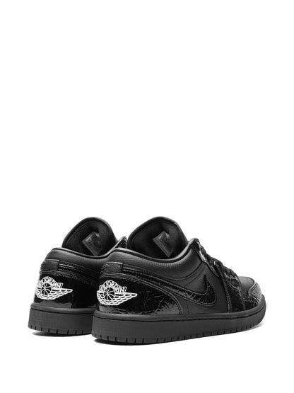 Jordan 1 Low Elephant Patent Black
