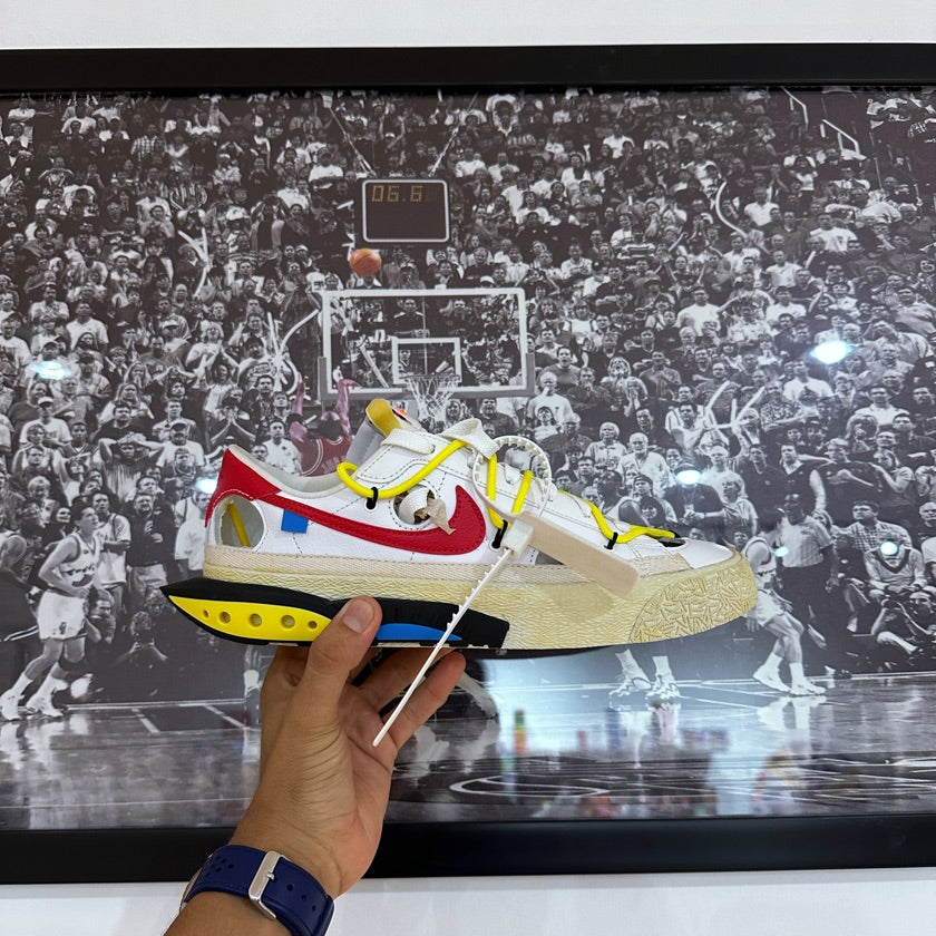 Nike Blazer Off White University Red