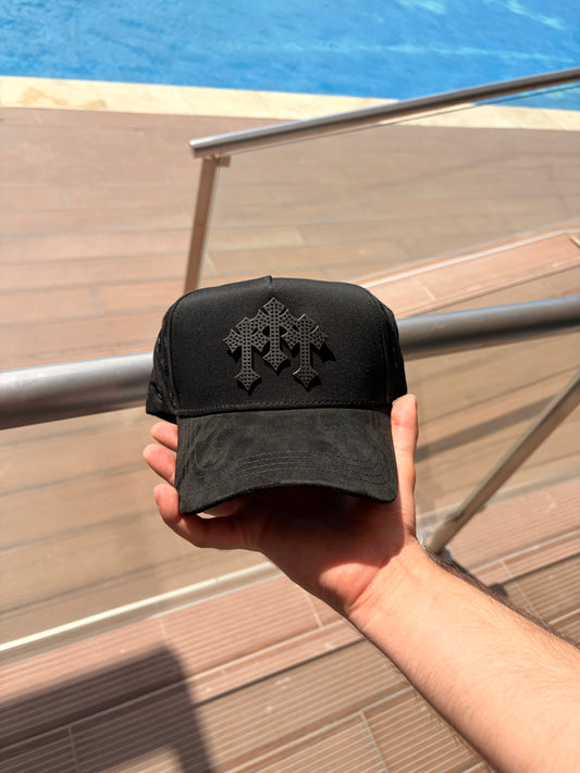 Barbas Hats Chrome Blackout