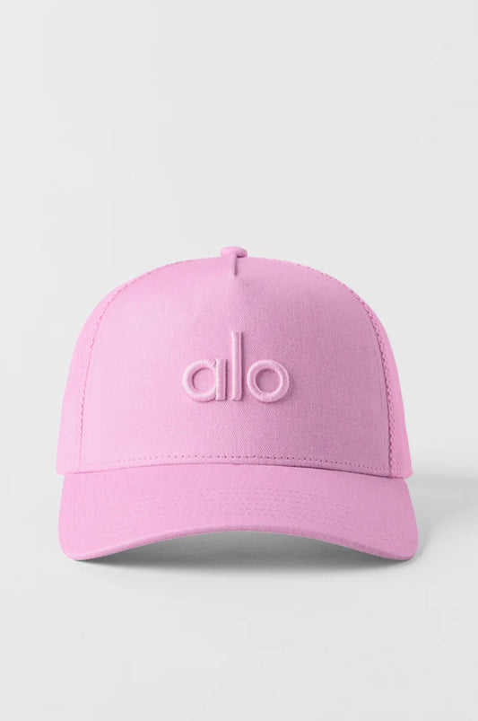 Gorra Alo trucker rosa
