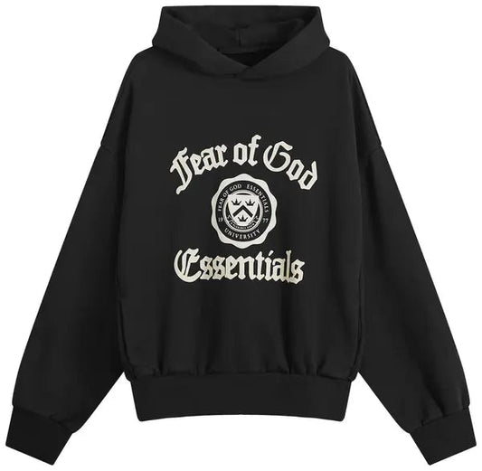 Hoodie essentials negra