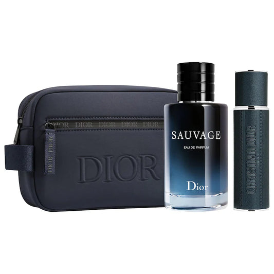 Dior Sauvage EDP 100ml set (Neceser + 100 ml perfume + 10 ml muestra viaje