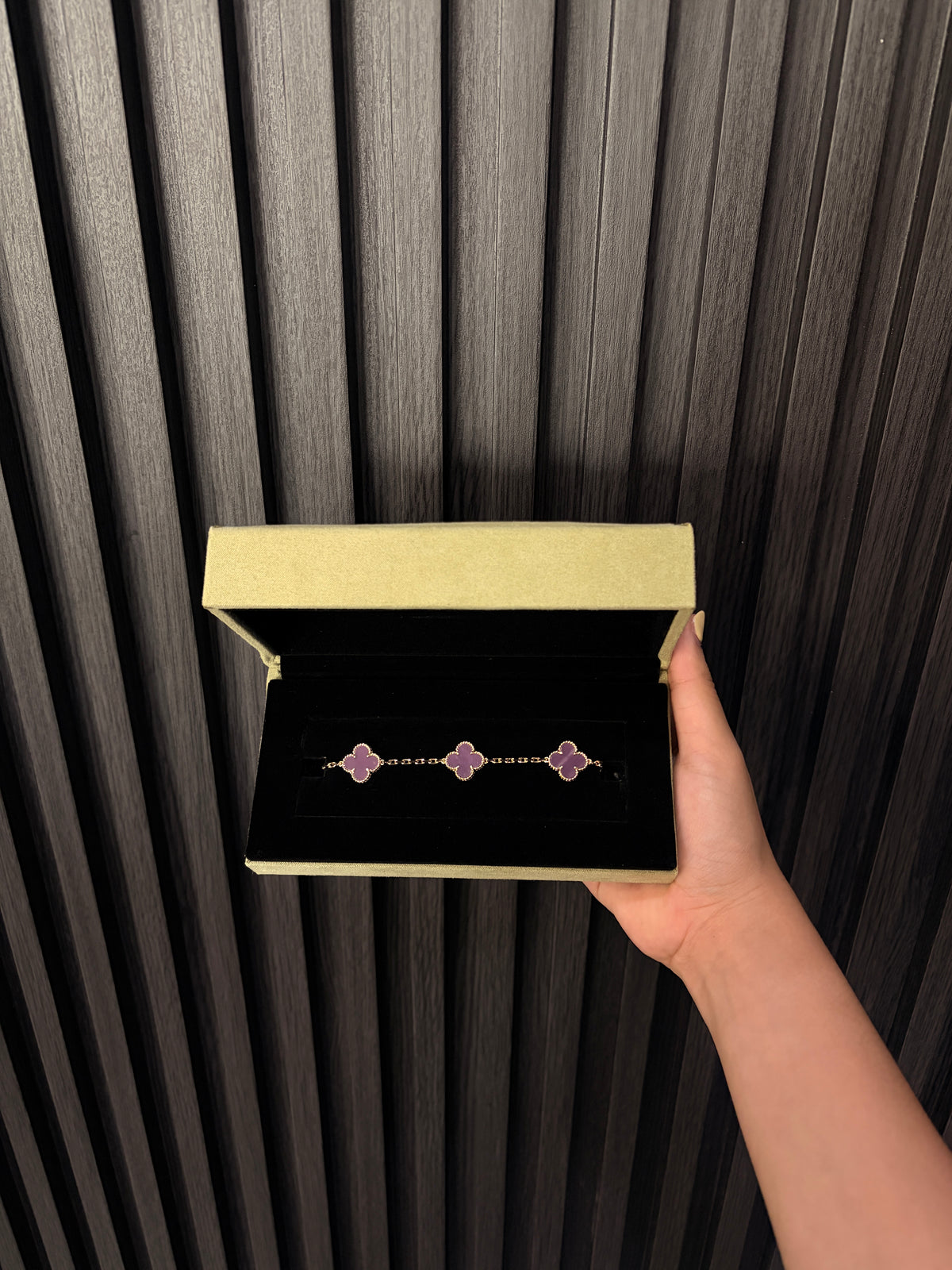 Pulsera tipo Van Cleef