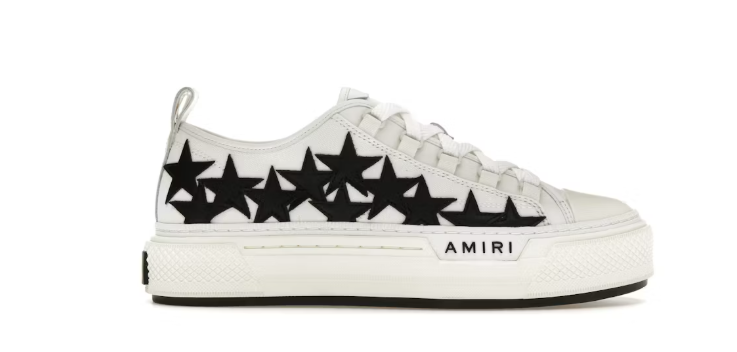 Amiri court stars low black